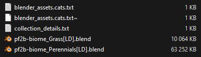 Blend files
