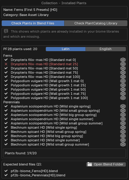 Biomes Info Popup
