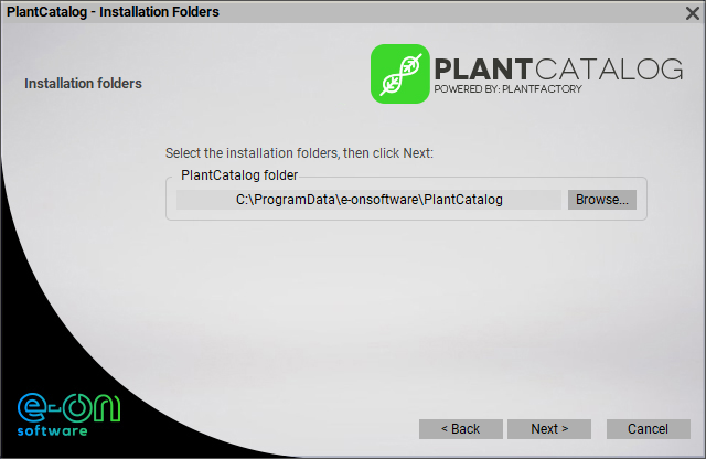 PlantFactory installation
