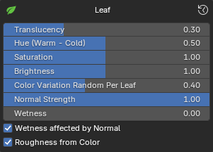 Material Settings