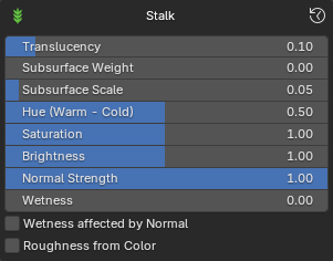 Material Settings