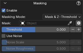 Geometry-Node Masking
